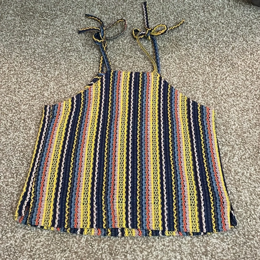 Madewell Texture & Thread Knitted Sleeveless Blouse - Picture 3 of 7